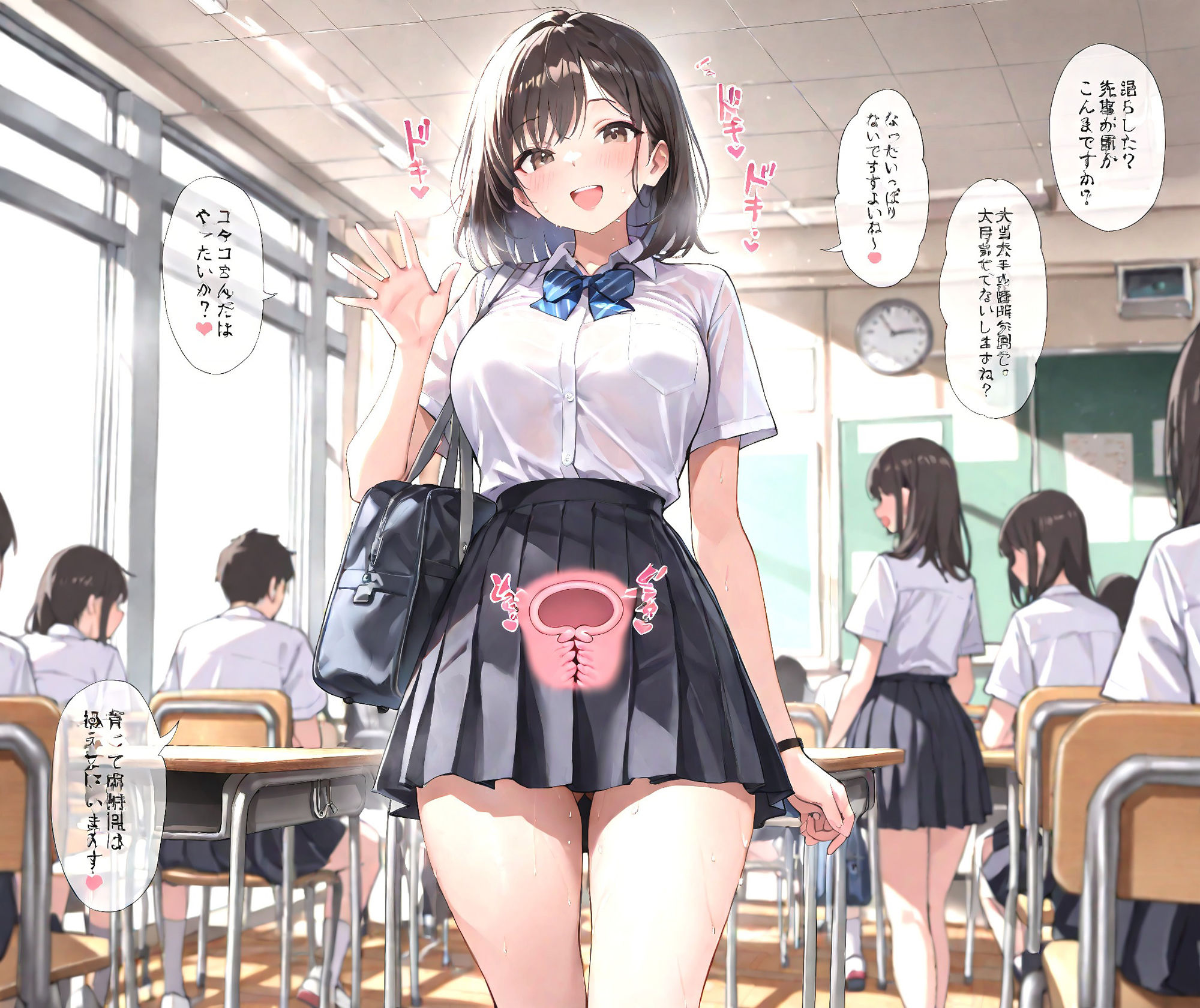 【250枚】もしJKの膣内が見えるようになったら - サンプル画像 1