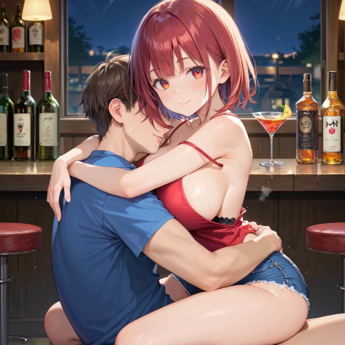 ハプバーで美女を喰う!!〜お酒と美女とセックスと〜6【厳選CG200枚収録】 - サンプル画像 7