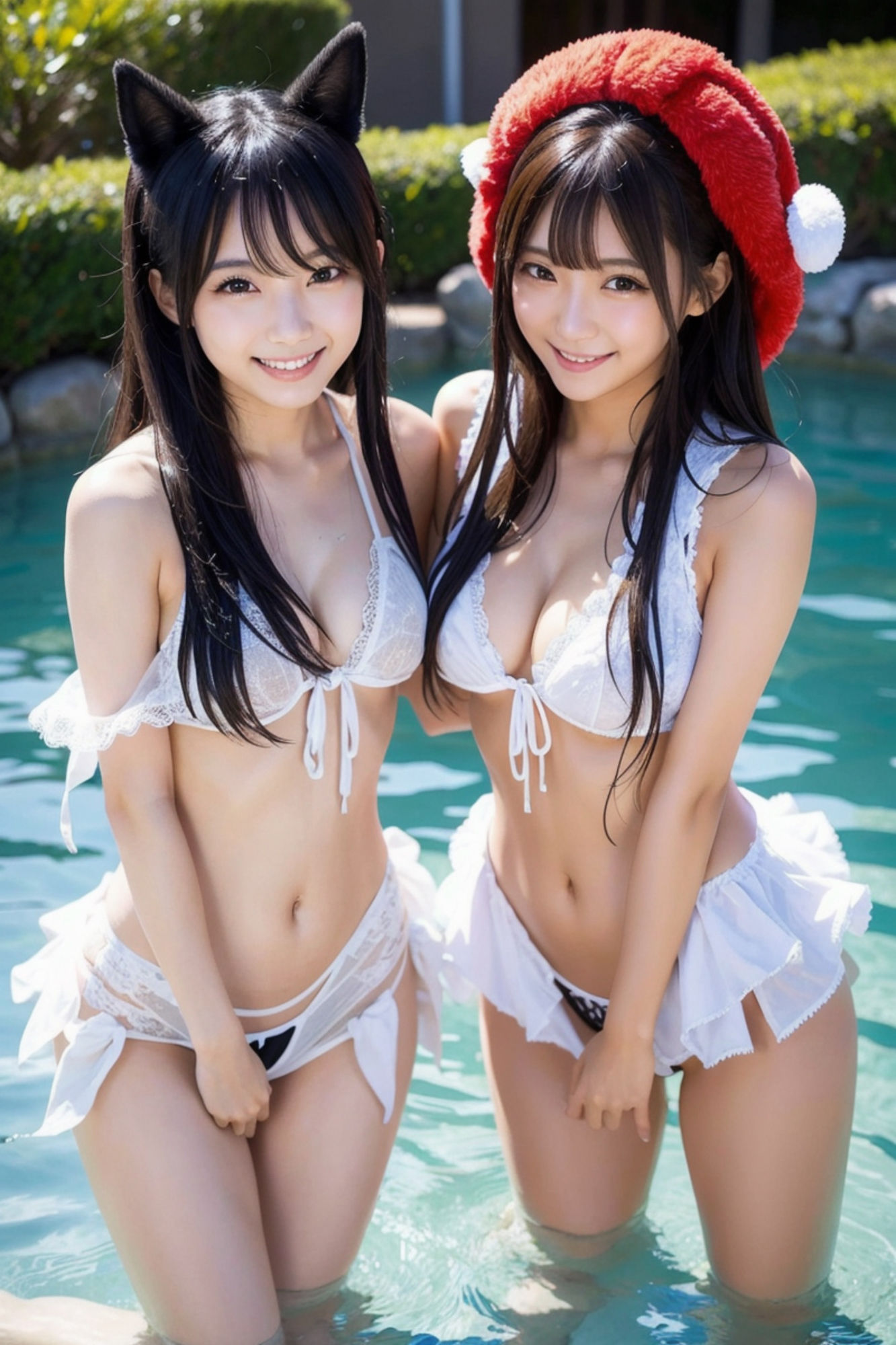 プレミアム美少女2人組 水着パート2 画像集 - サンプル画像 6
