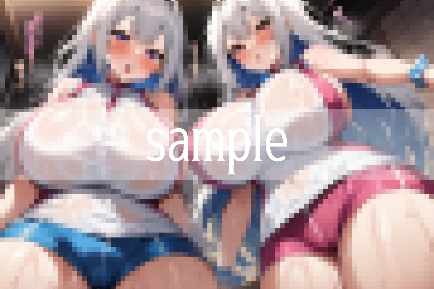 爆乳処女のスケ乳...収まらないわがままボディ - サンプル画像 1