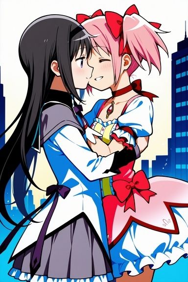 ほ◯らとま◯かの百合プレイ - サンプル画像 1