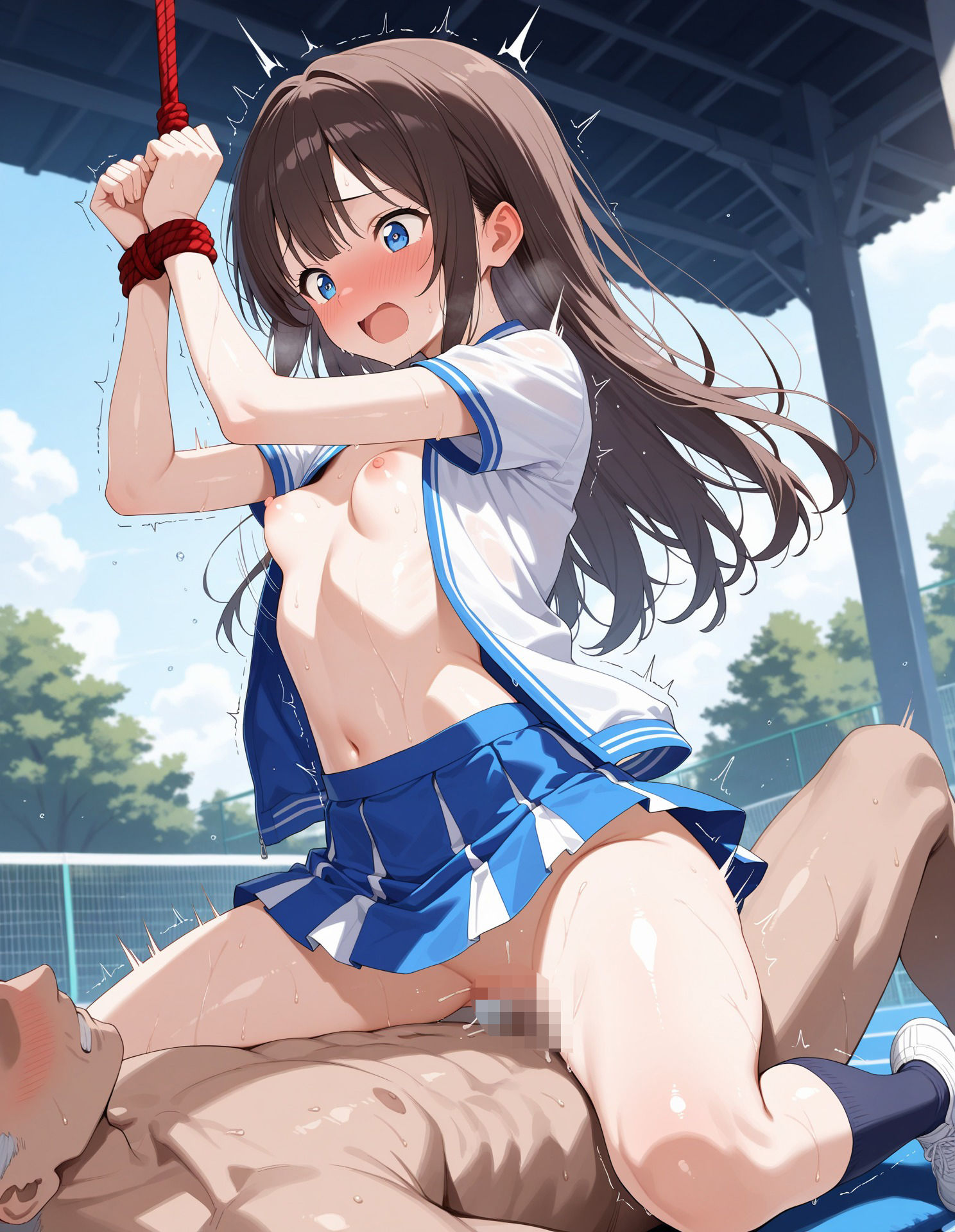 チア少女にいたずらしてみる - サンプル画像 4