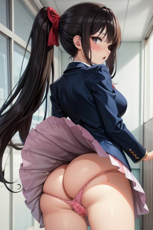 悪戯な風になって制服少女のスカートをめくりたい2 - サンプル画像 7