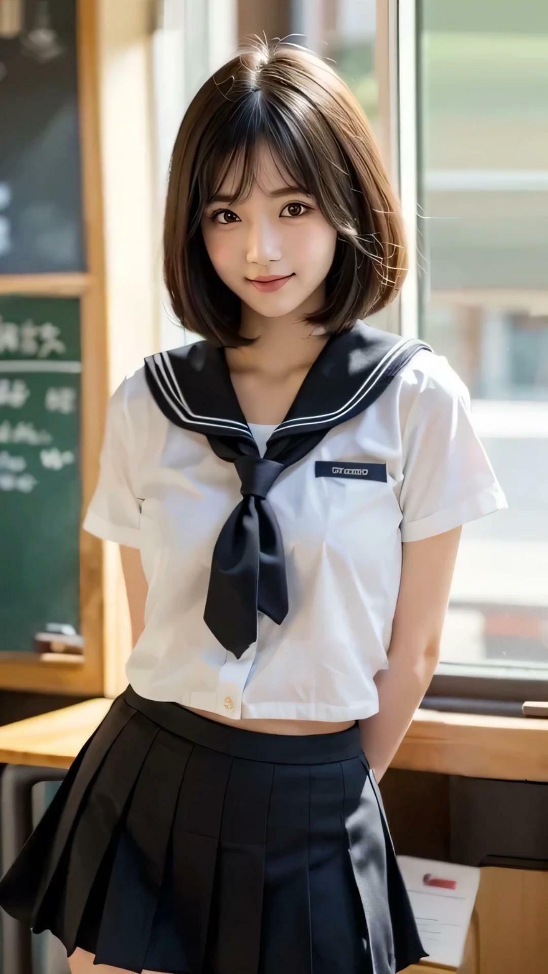 実写系女子校生のトップレスダンス動画8 - サンプル画像 1