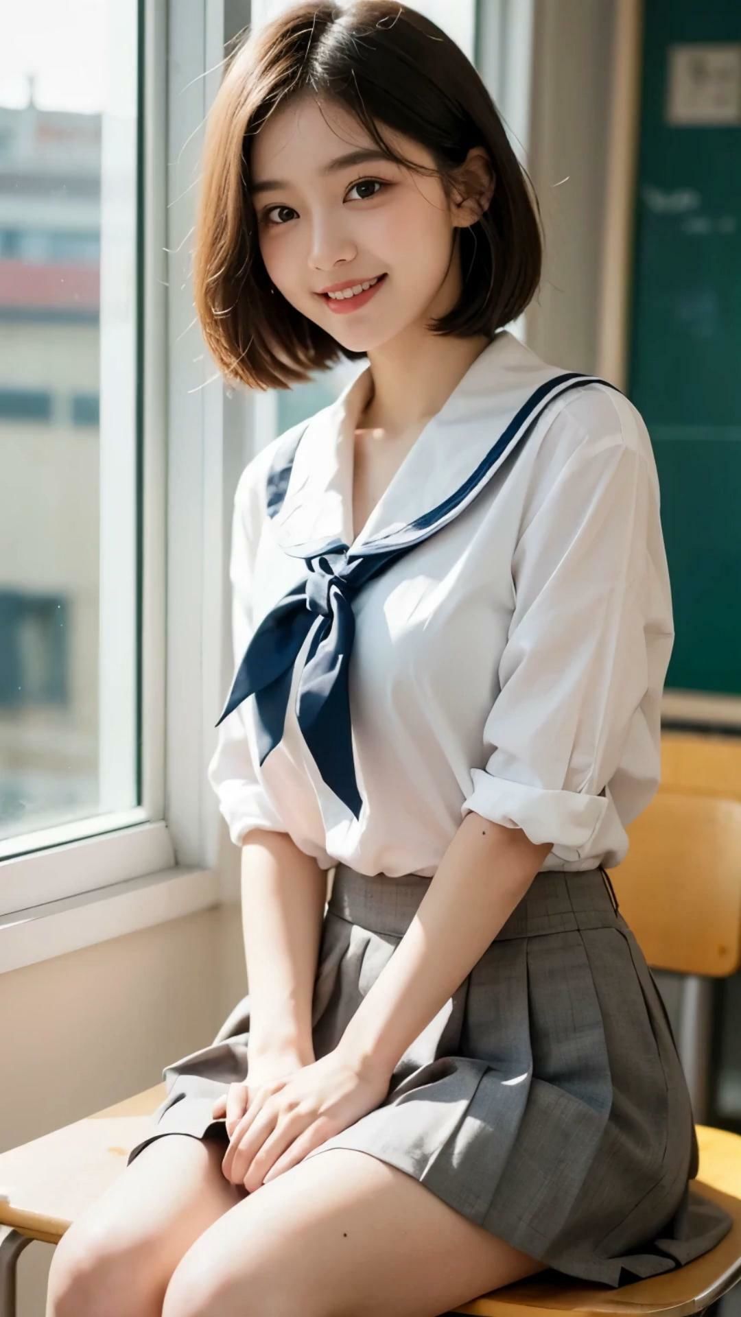 実写系女子校生のトップレスダンス動画8 - サンプル画像 3