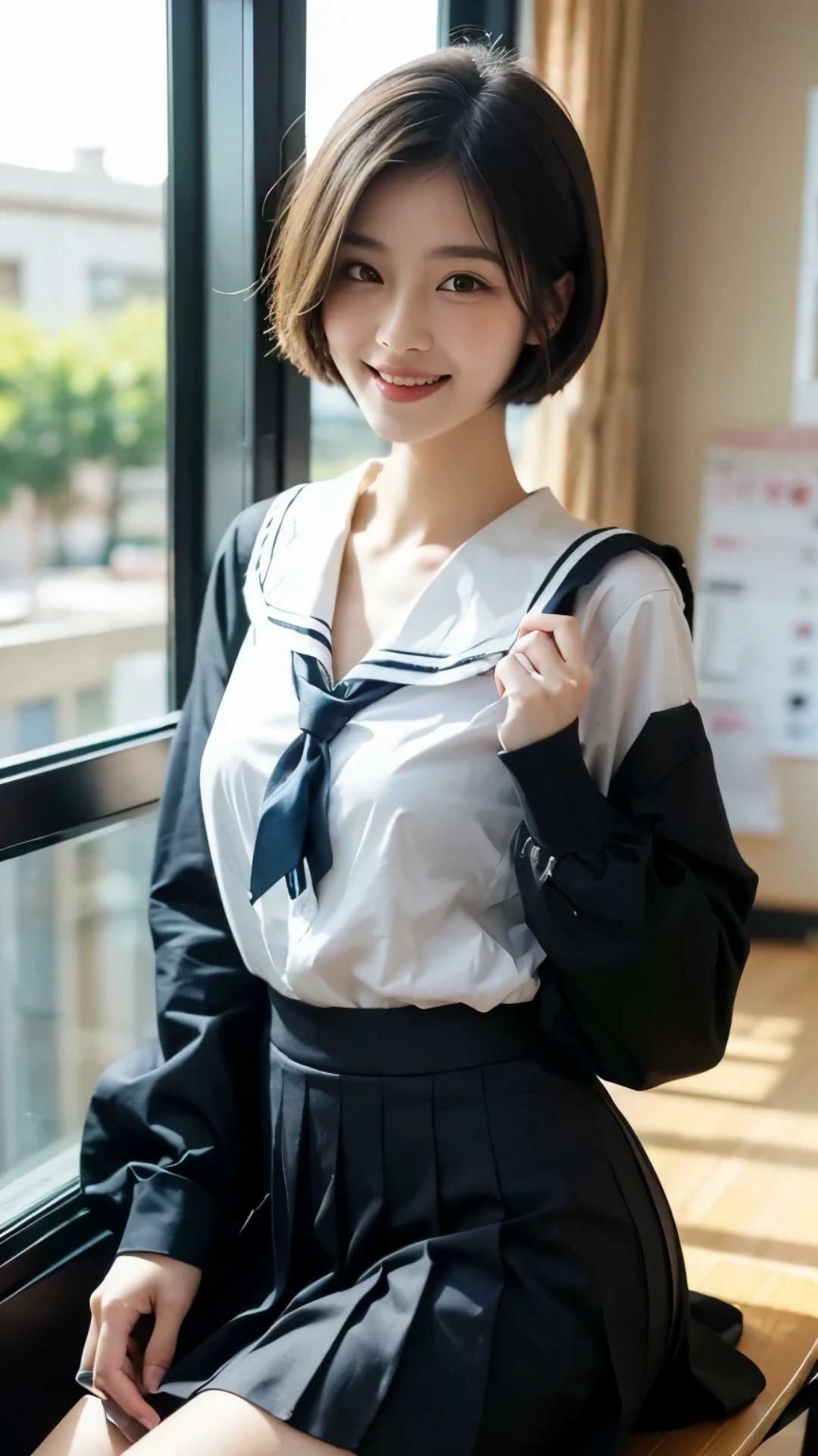 実写系女子校生のトップレスダンス動画8 - サンプル画像 5