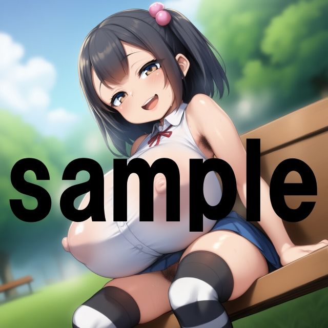 爆乳童顔痴女〜わき・陰毛編〜 - サンプル画像 4