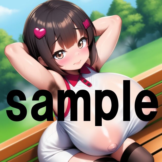 爆乳童顔痴女〜わき・陰毛編〜 - サンプル画像 5