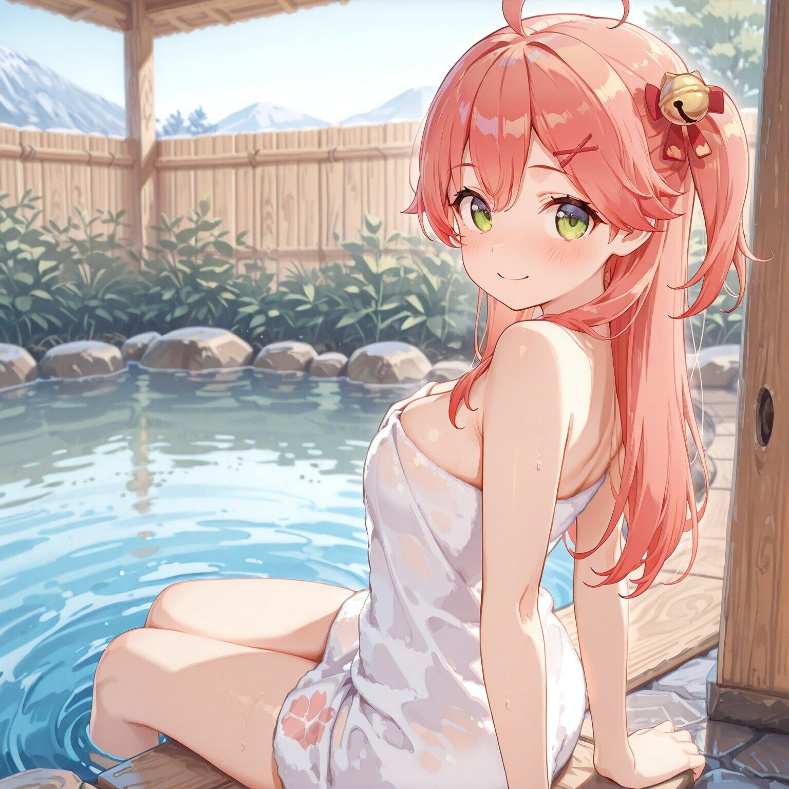 ホロライブ温泉 - サンプル画像 1