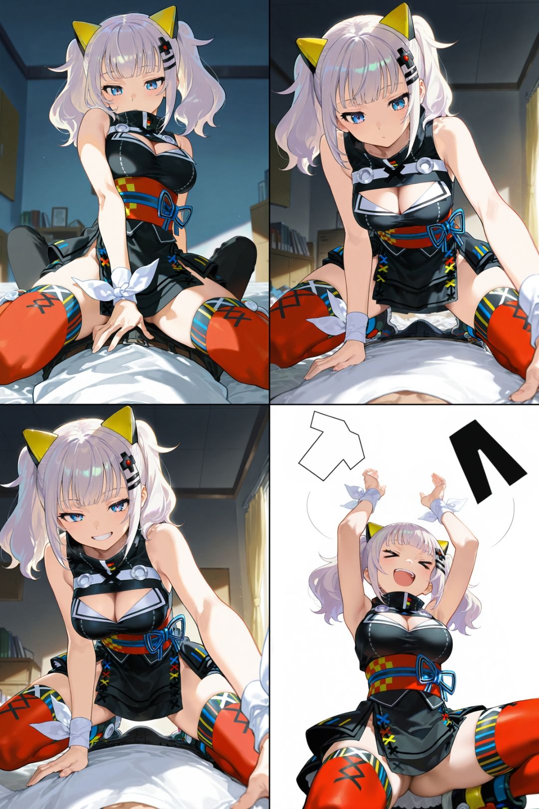 ヒロインえっち 早坂〇・輝夜〇 - サンプル画像 8