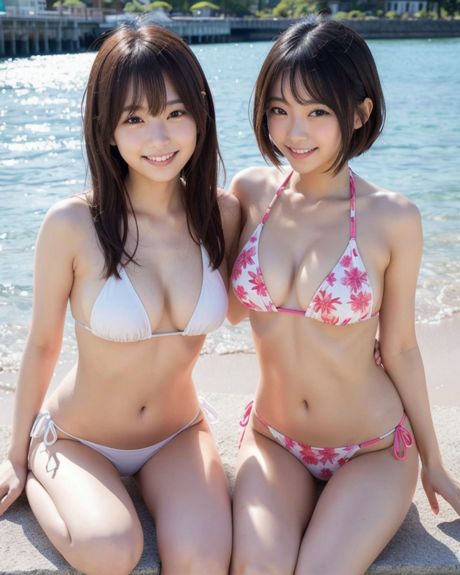 プレミアム アイドル 2人組 水着 画像集227枚 パート2 - サンプル画像 7