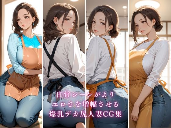 昼妻-爆乳デカ尻人妻の裏側- - サンプル画像 1