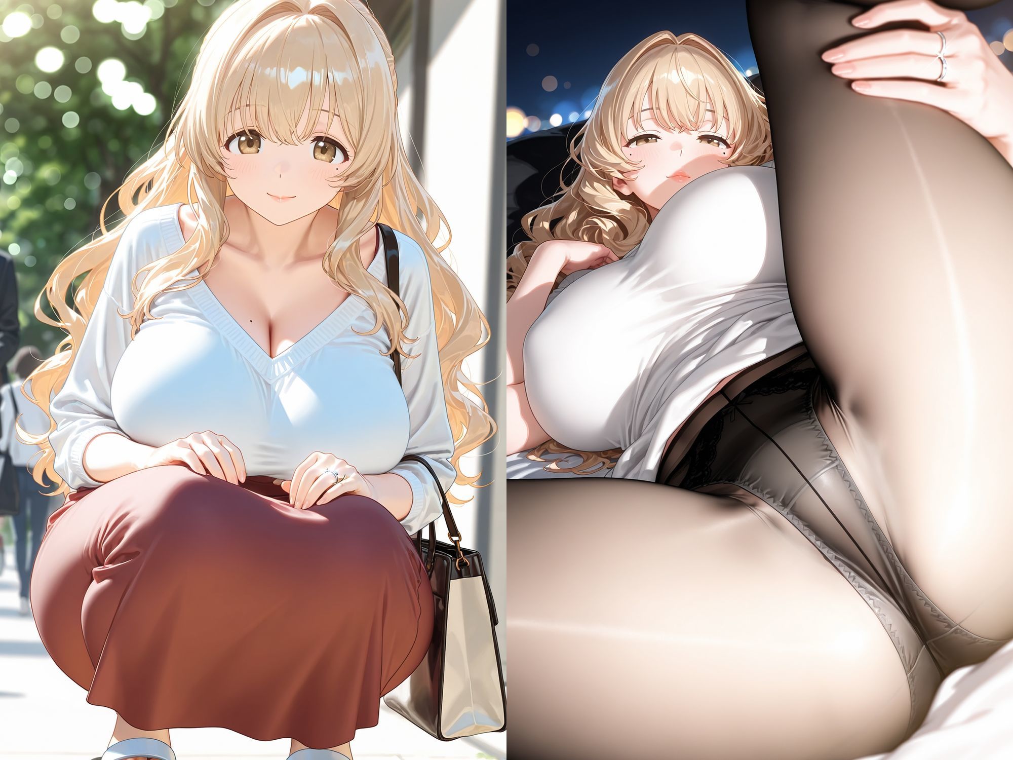 爆乳人妻は快楽に正直2 - サンプル画像 2