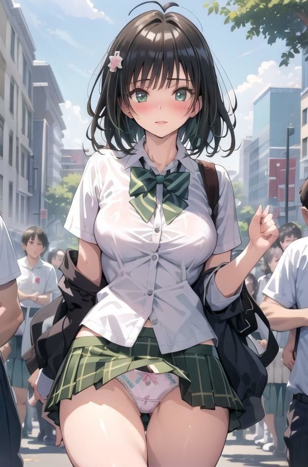 【制服の誘惑】 だって見たいんだもん! いい匂いするんだもん! ワンチャン土下座してお願いしてみた件 #9 - サンプル画像 2