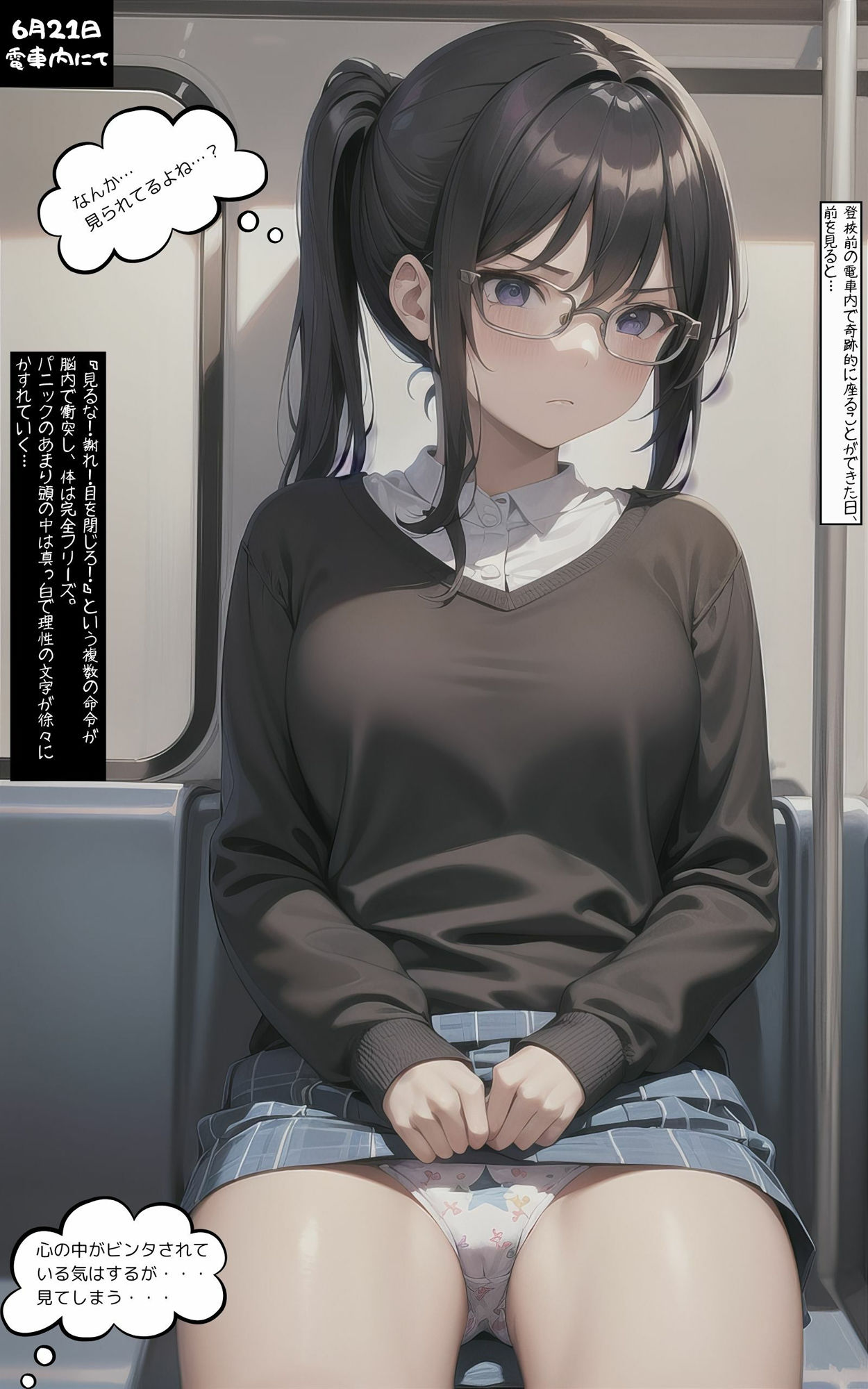 日常パンチラ絵日記 VOL.2 - サンプル画像 1