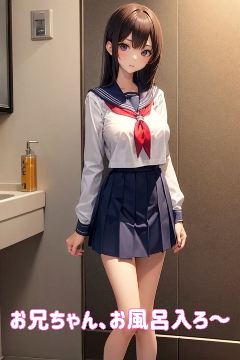 妹がスリム巨乳の美少女すぎてもう我慢の限界 - サンプル画像 1