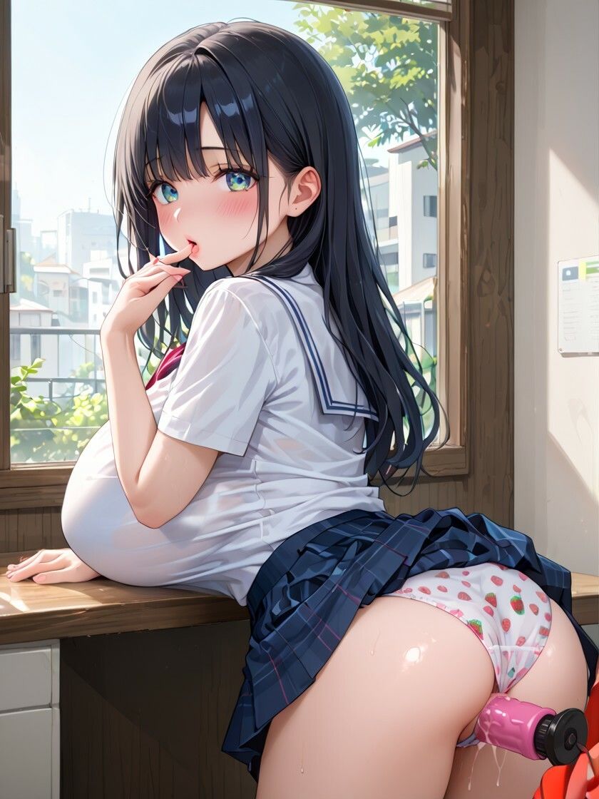 性育学園 神乳 「抜いてあげよっか」 - サンプル画像 3