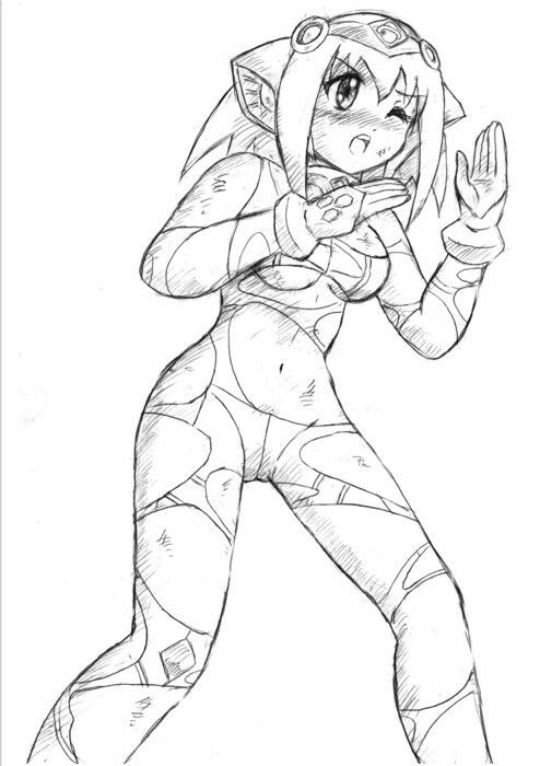 懐かしアニメの推しの戦うヒロインを描いてみた2025 with ダメージ Ver. - サンプル画像 7