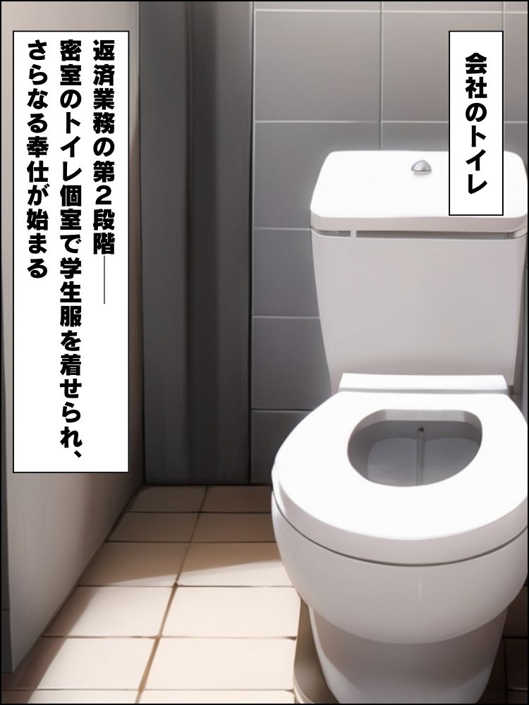 お母さんを救いたくて…処女OLがロープで縛られて中出しされる話【セリフ付き】 - サンプル画像 6
