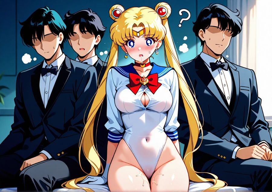 簡単催●で セーラー〇ーン が操り人形!? - サンプル画像 2