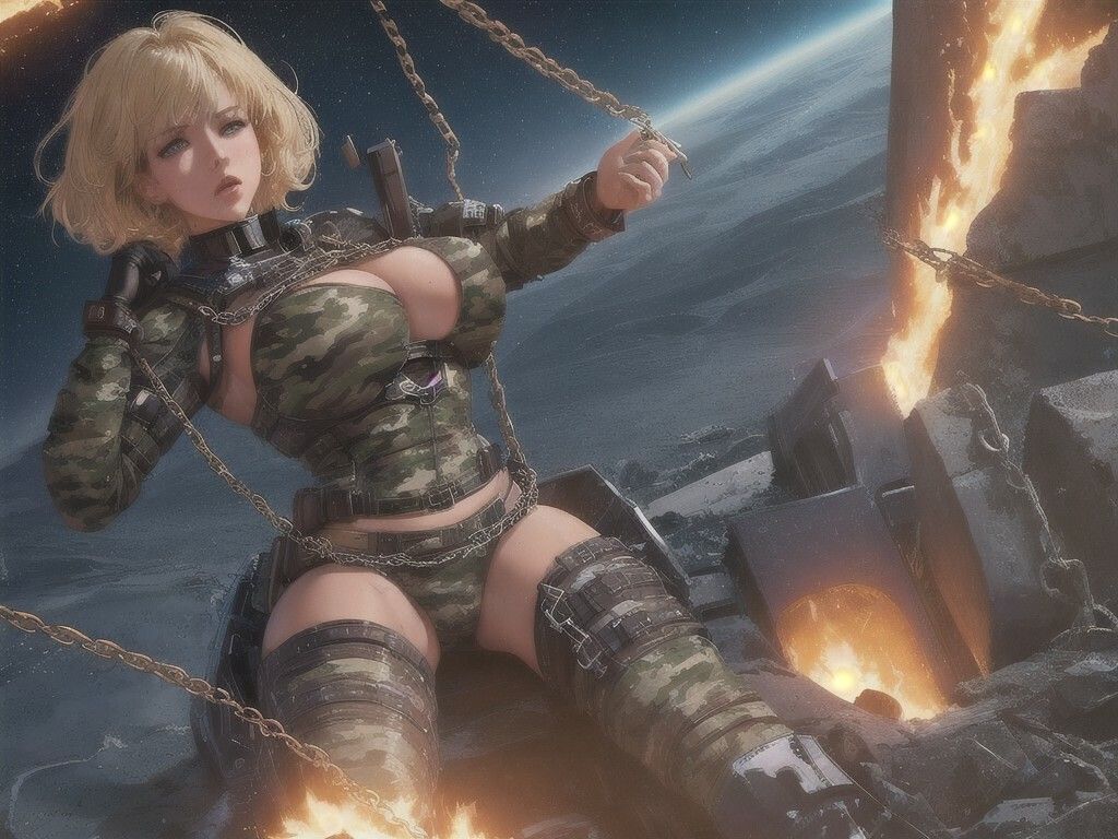 宇宙の女兵士 第2章 〜敗北〜 - サンプル画像 2