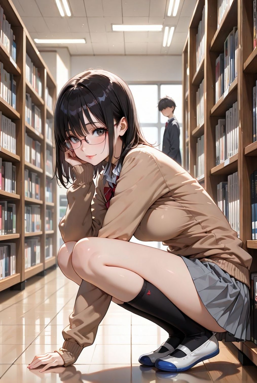 図書委員はえっちに決まってます - サンプル画像 1