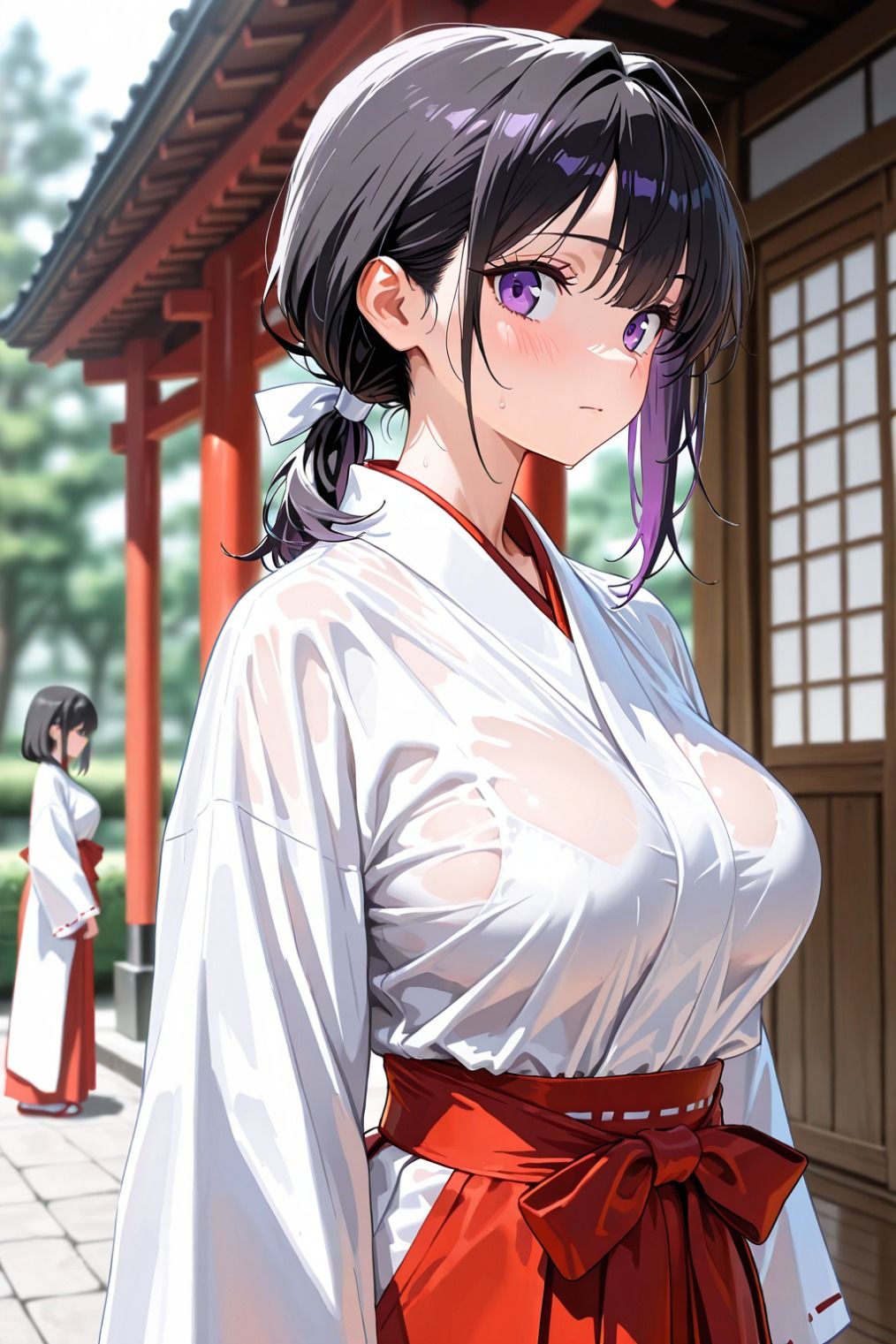 巫女の純潔を奪いたい - サンプル画像 1