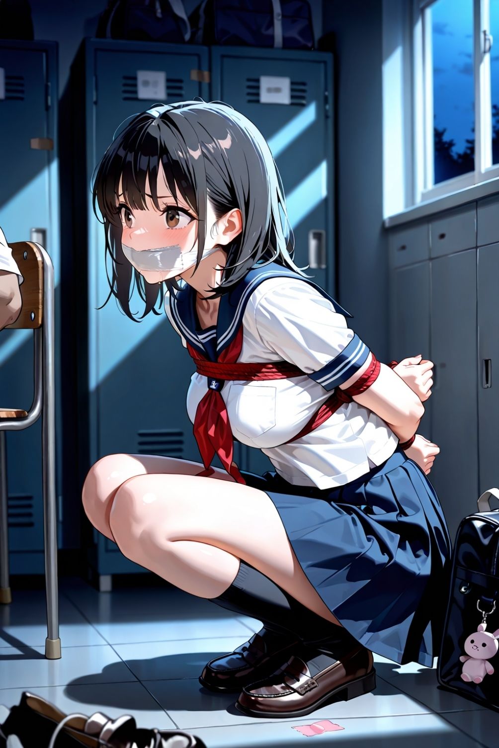約束の女の子です。ご自由にお使いください。 - サンプル画像 2
