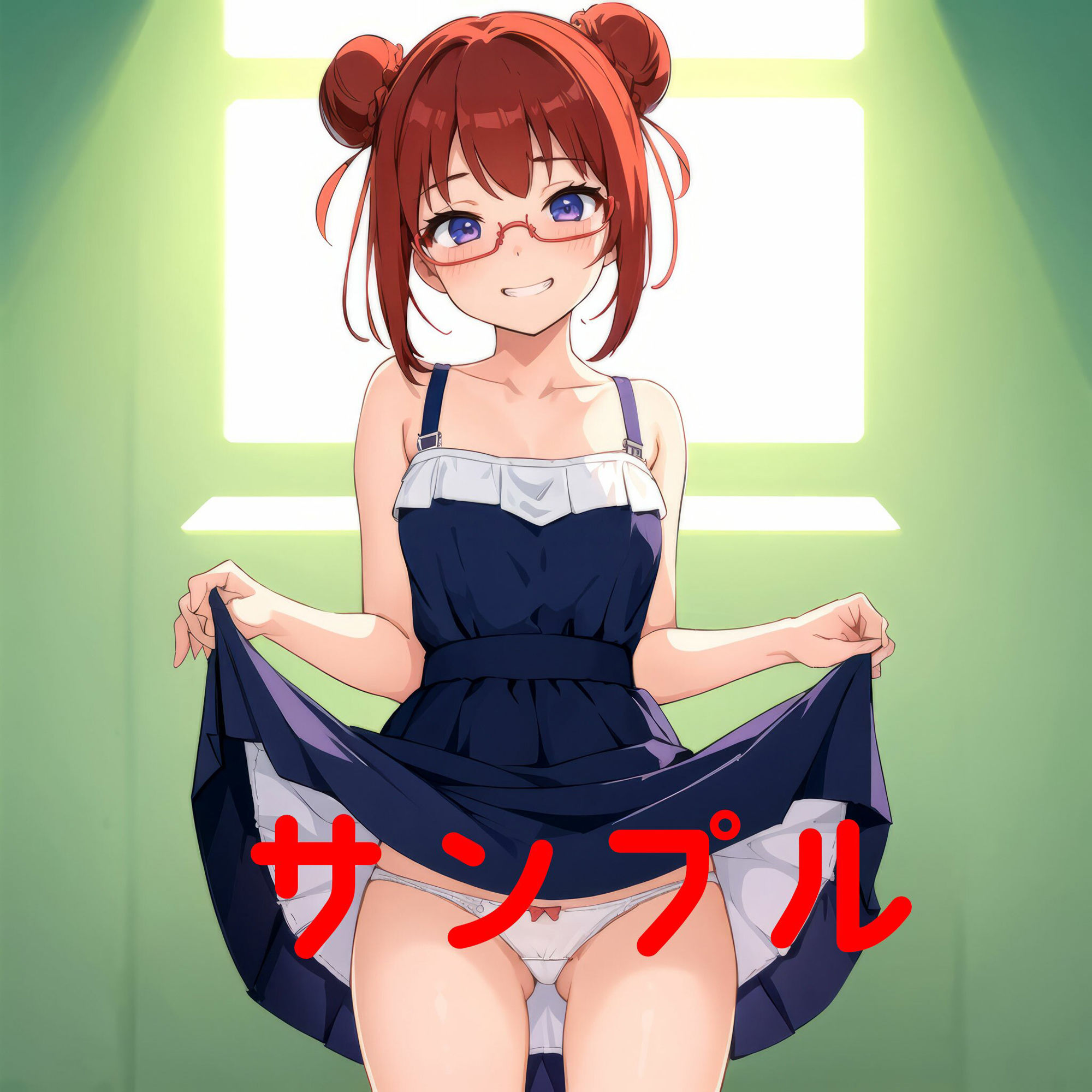 異世界から迷い込んだ?! お団子メガネコスプレイヤー モレメちゃん お買得SET! - サンプル画像 4