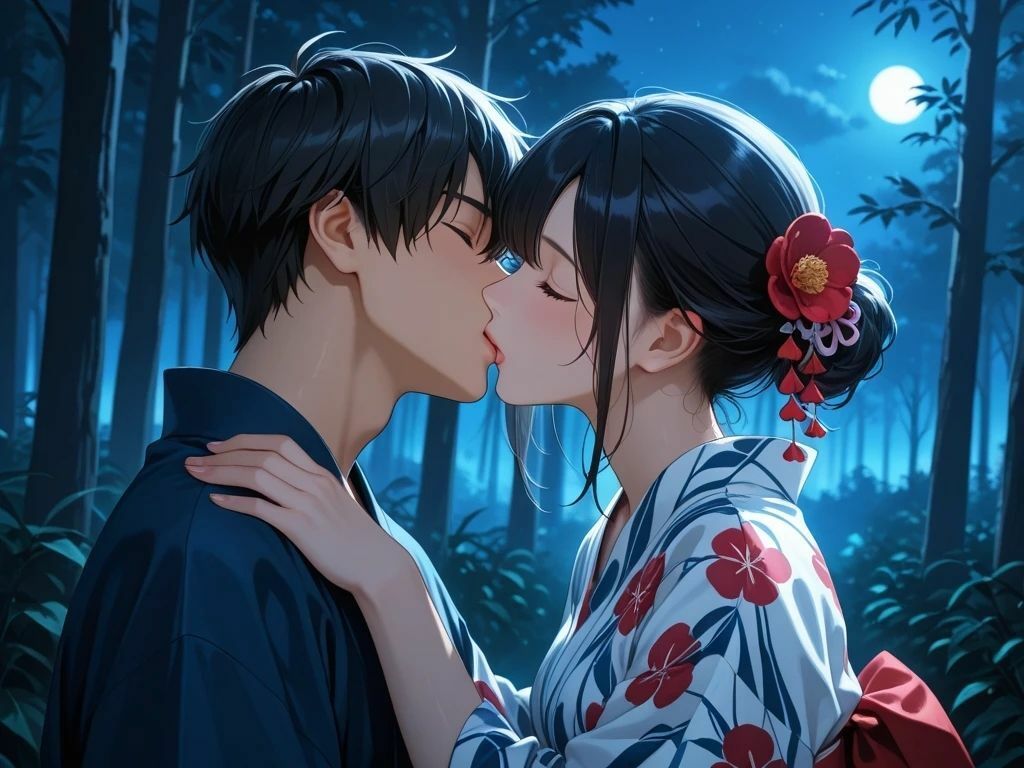夏祭りあとのお楽しみで、ひとぬきっ - サンプル画像 1