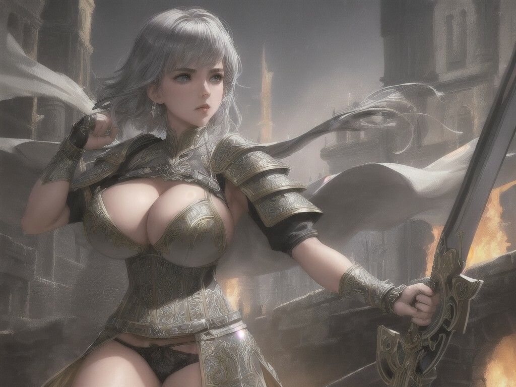 端麗なる女騎士 第6集 - サンプル画像 4