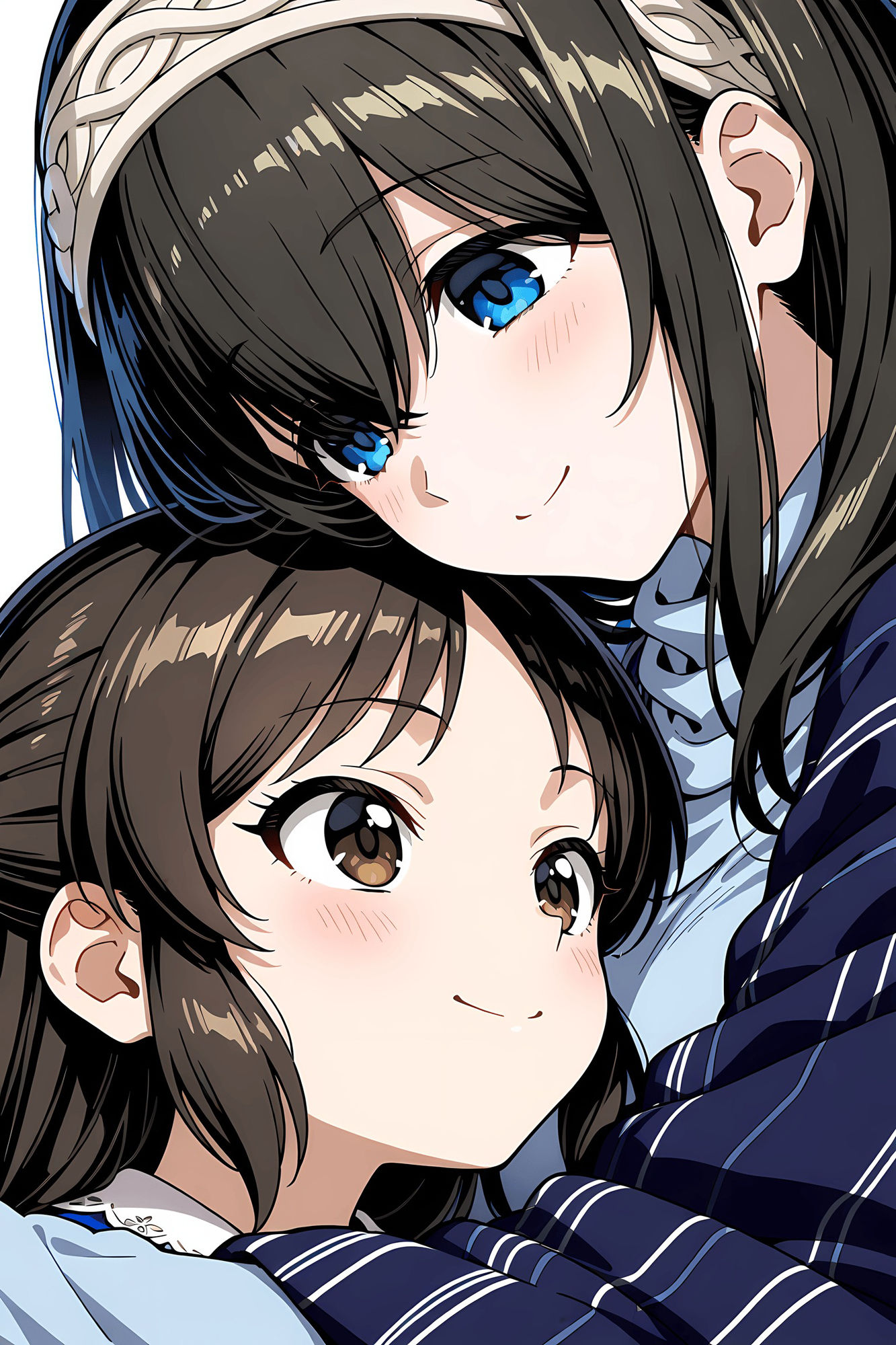 鷺〇文香と橘あ〇すのイチャらぶエッチ本 - サンプル画像 1