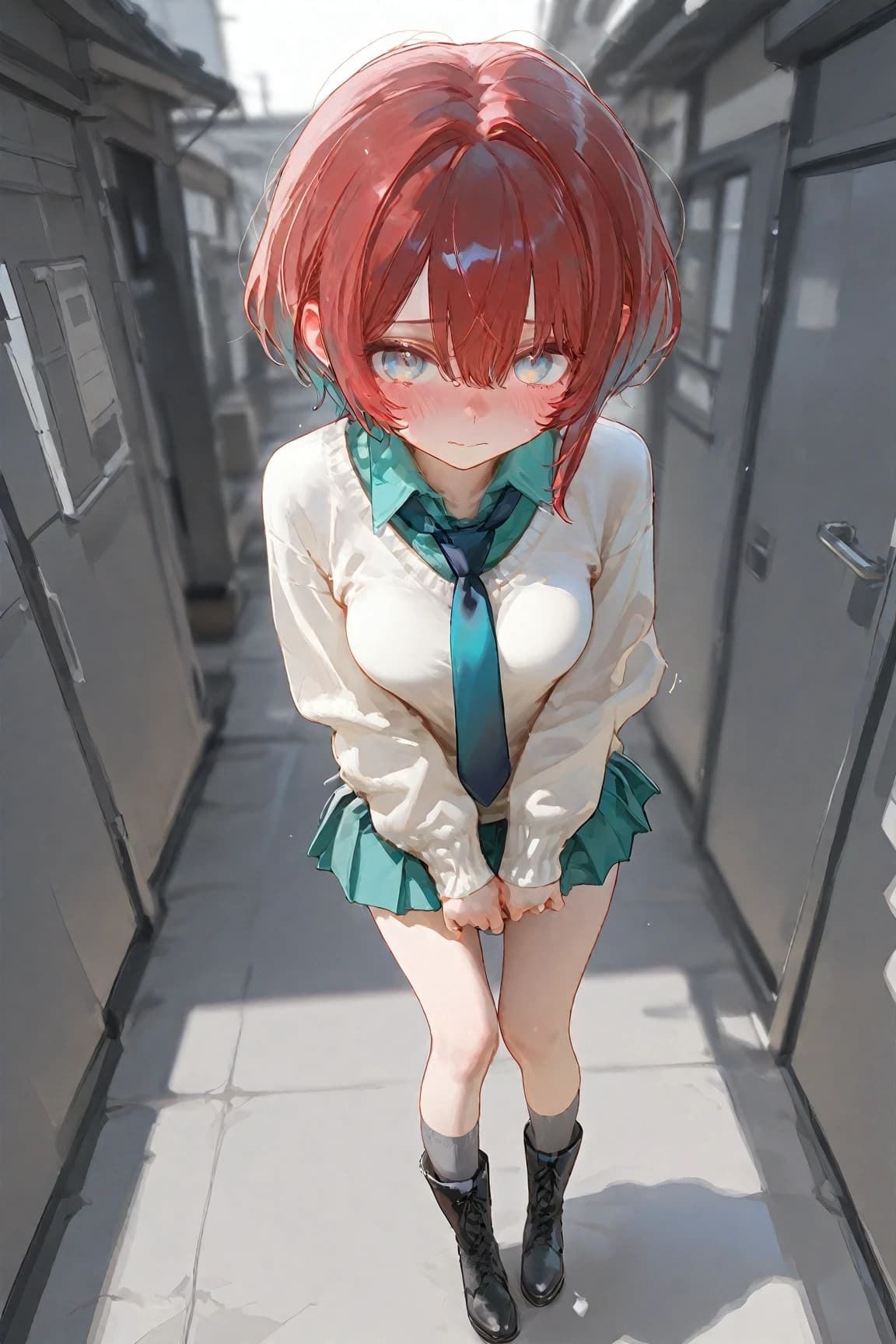 マチュ「ユズリハは、制服の下で乱れる。」 - サンプル画像 1