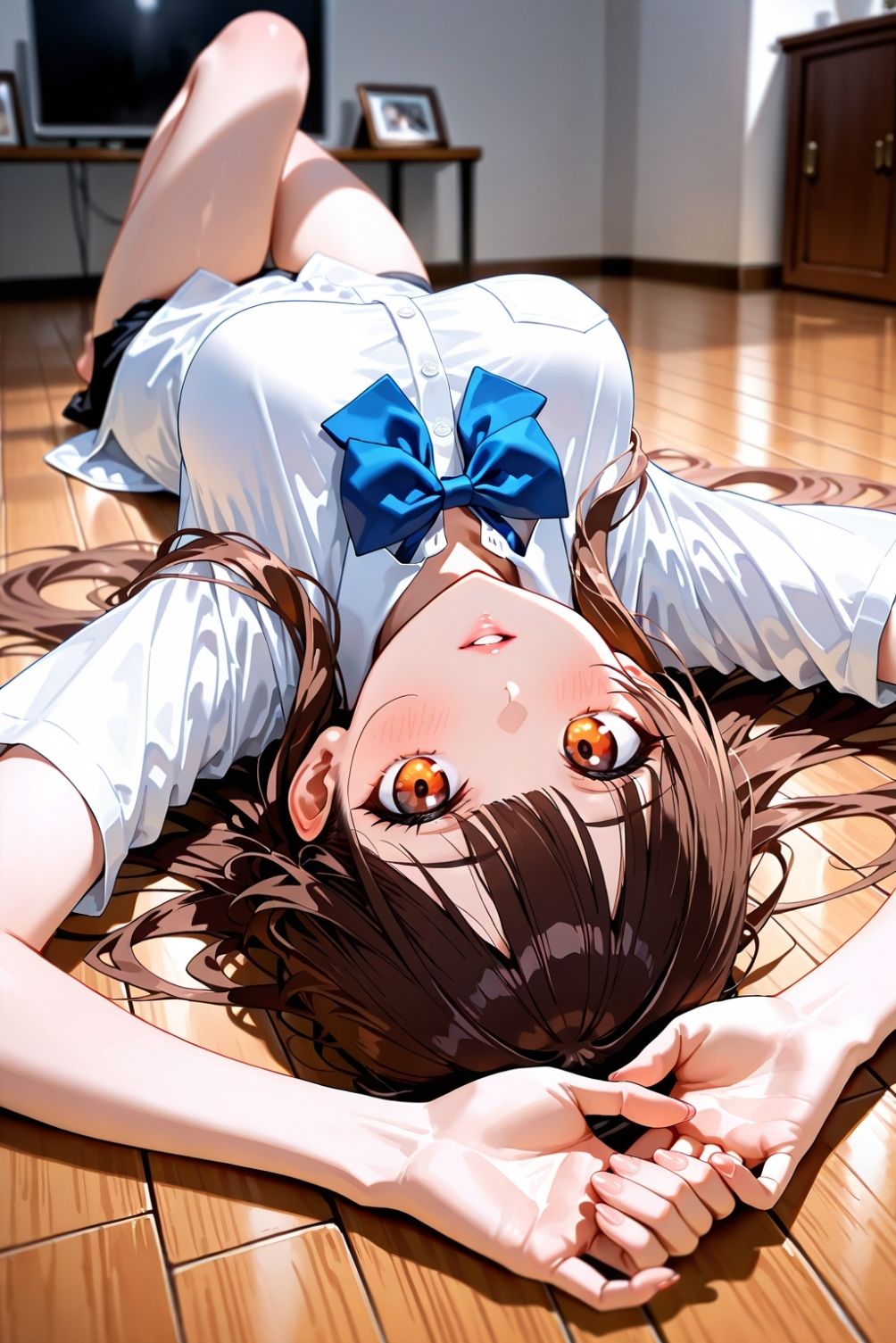 妹がめっちゃパンツ見せてくる - サンプル画像 2