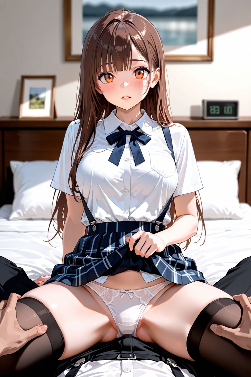 妹がめっちゃパンツ見せてくる - サンプル画像 8