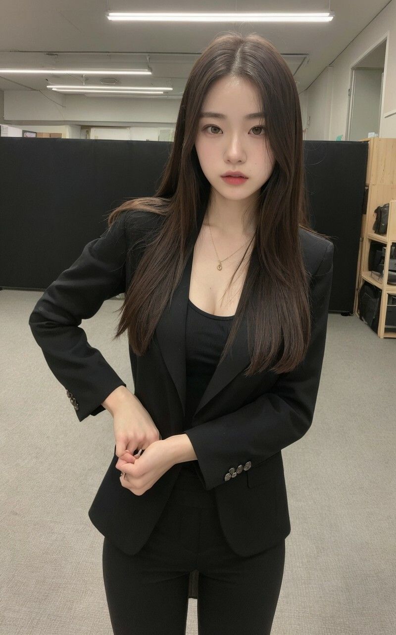 【美女名録】vol8.7 秘書の誘惑。冷たくても、惹かれてしまう。 199枚 【AIグラビア写真集】 - サンプル画像 8