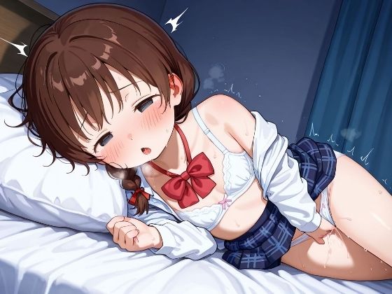 少女の穴に勃起ち〇ぽ挿入 - サンプル画像 8