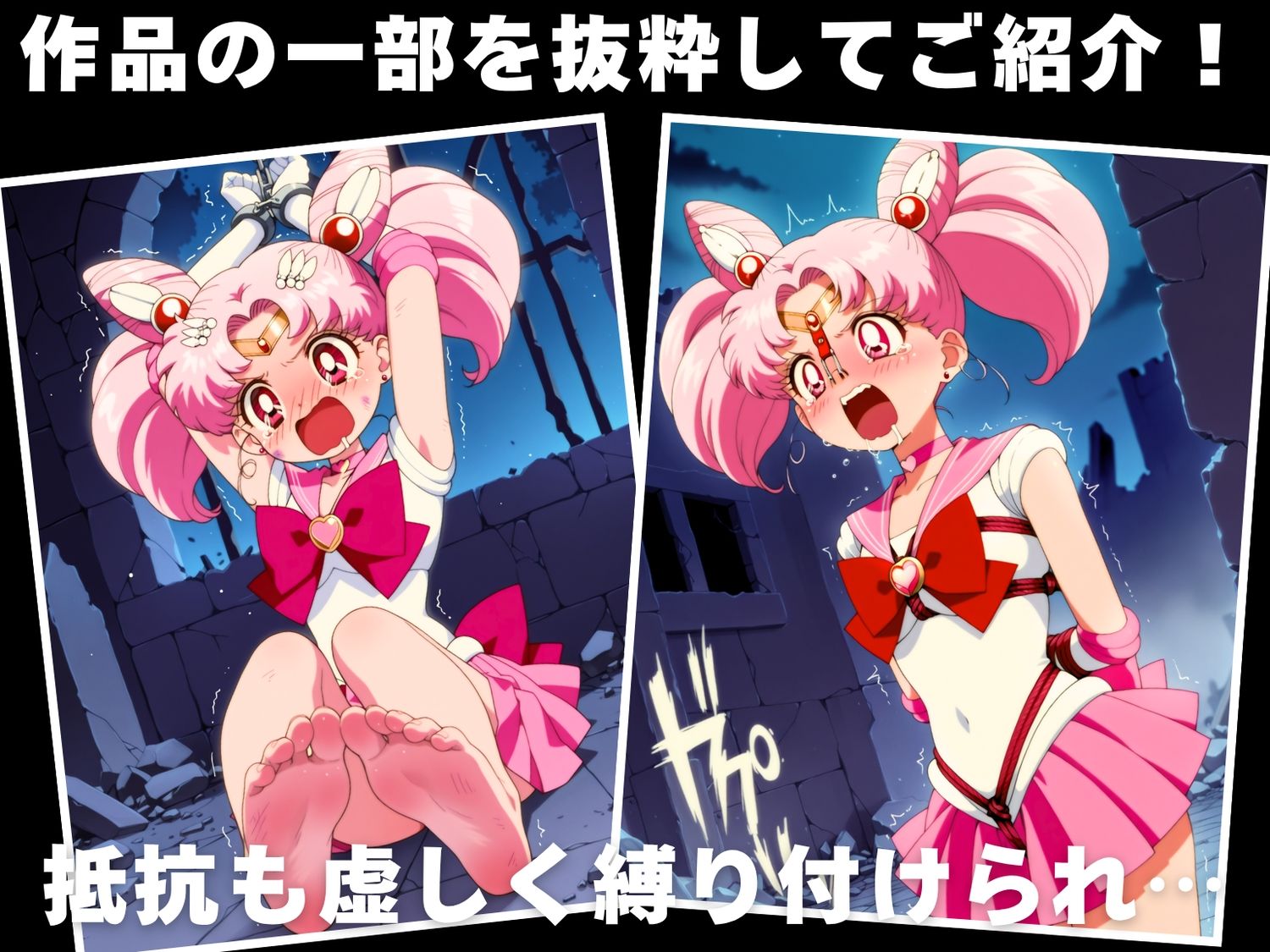 【調教・拘束・触手】ち●うさ - サンプル画像 1
