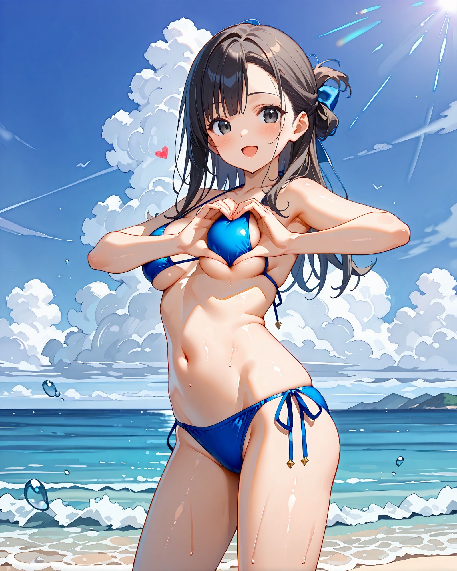 グラビアビキニガール - サンプル画像 3