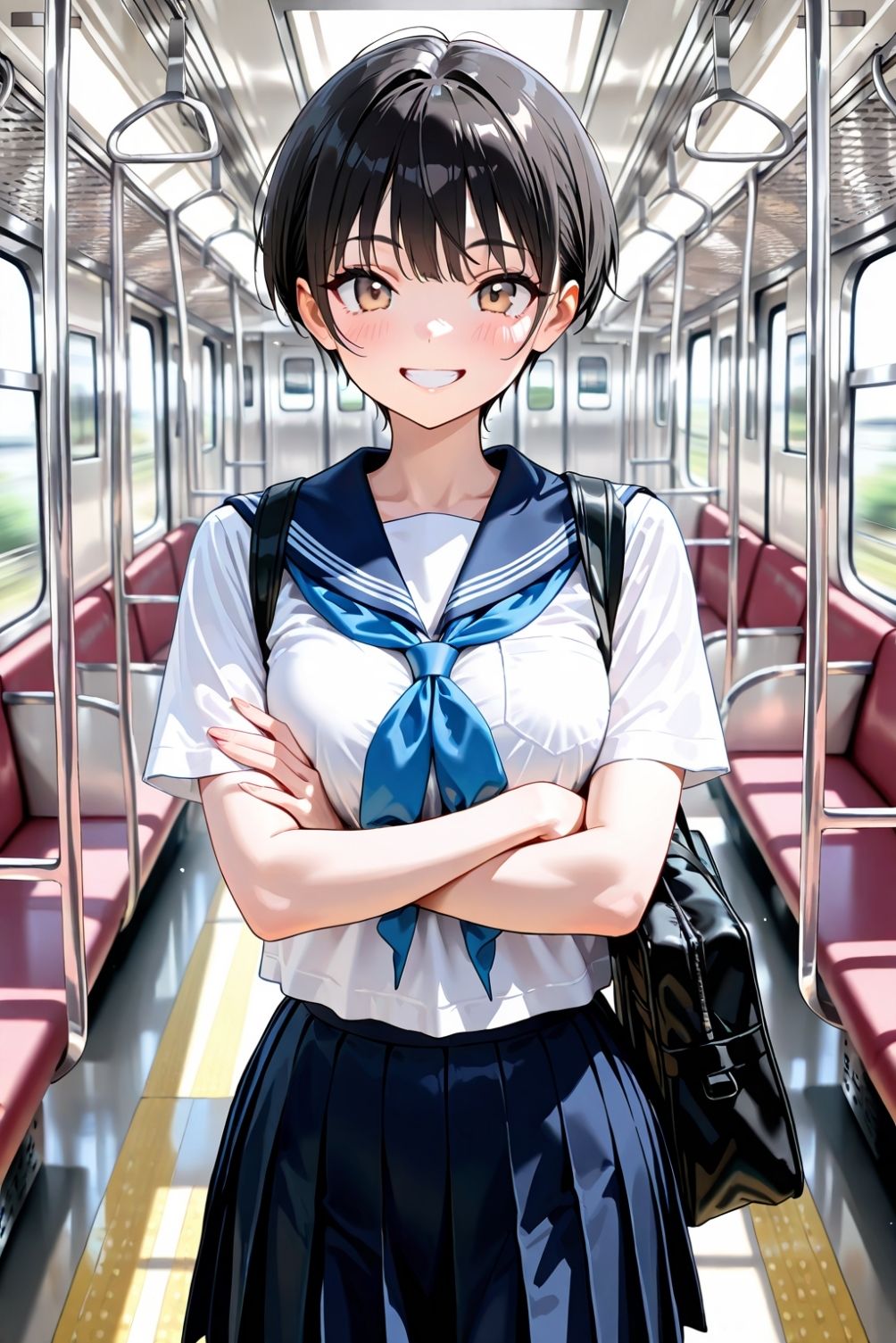電車で気になるあの子とヤリたい放題4 - サンプル画像 1