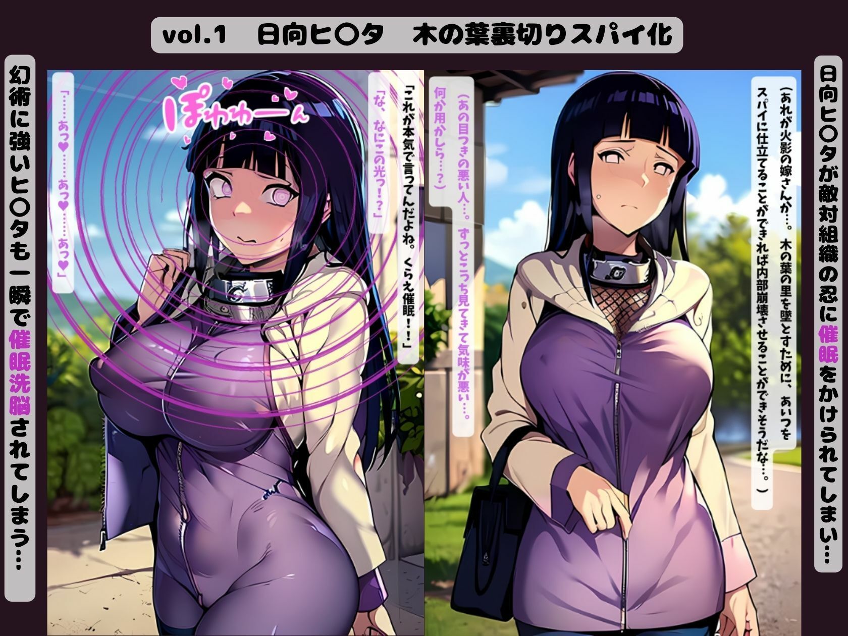 アニメヒロイン NTR悪堕ちビッチ化 - サンプル画像 1