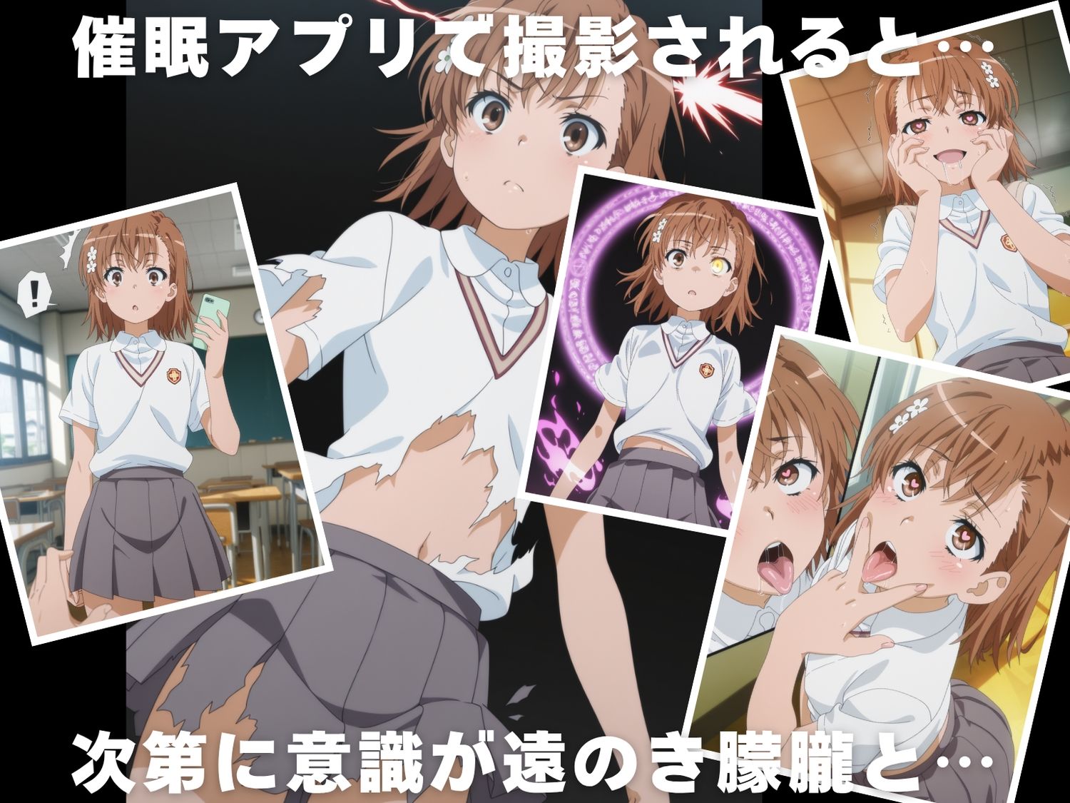 【種付け・催●】御● 美琴 - サンプル画像 2