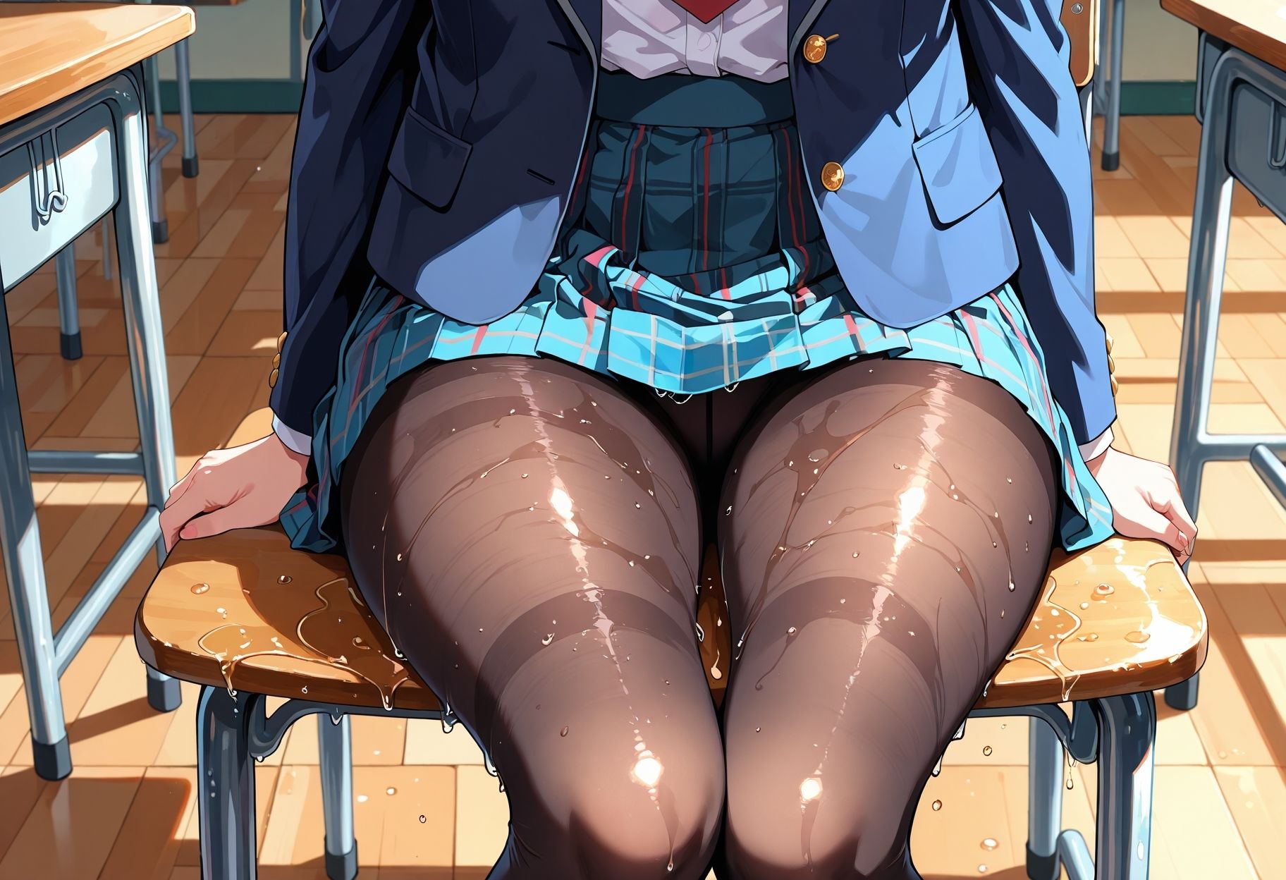 生意気なギャルのパンツに媚薬仕込んでみた - サンプル画像 2
