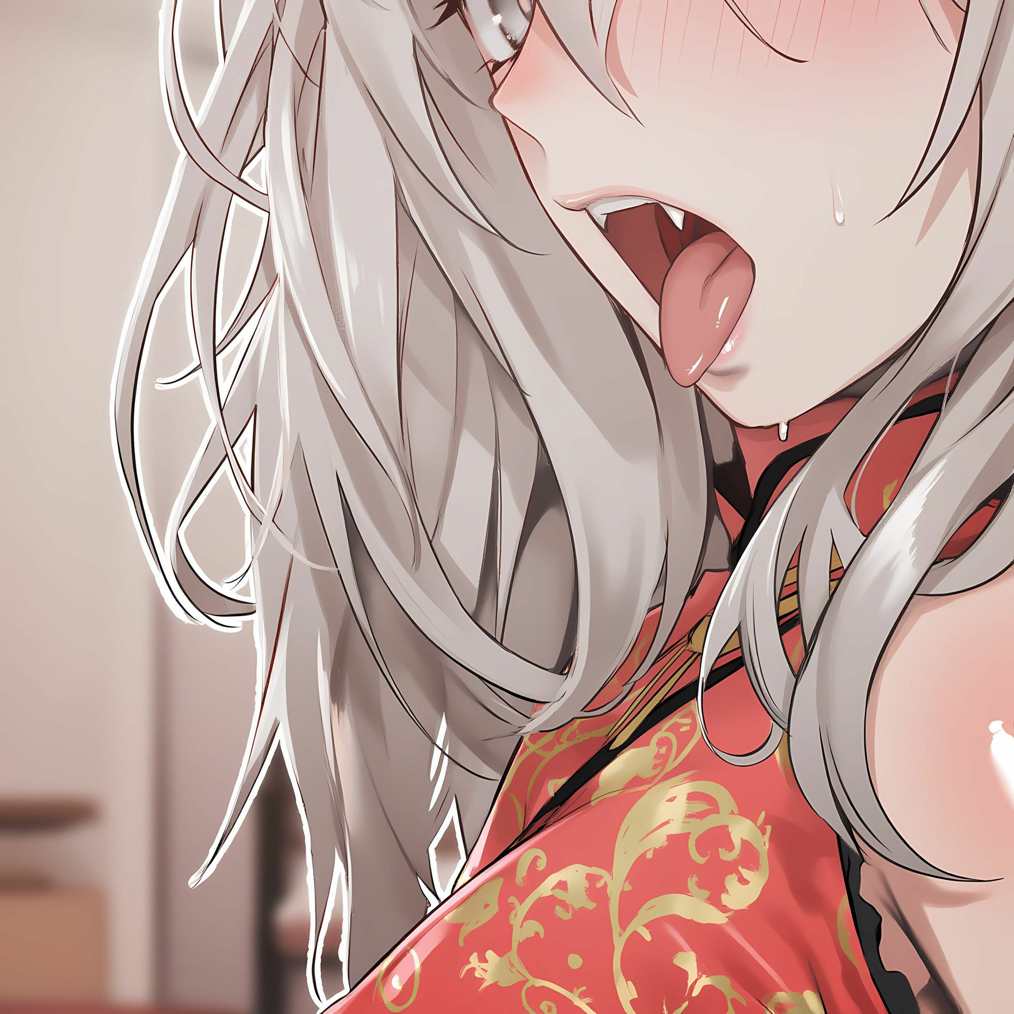 ホ◯ライブ 獅白ぼ◯ん × 大空ス◯ル - サンプル画像 5