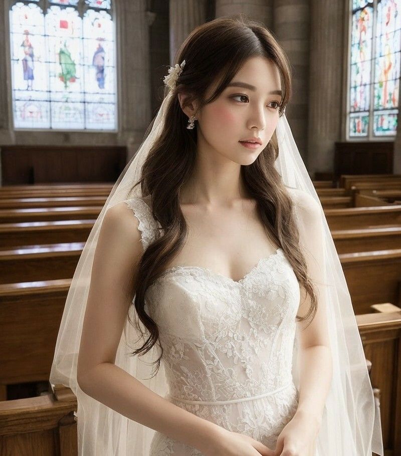 【美女名録】vol4.17 白い約束──その夜に永遠を誓う 200枚【AIグラビア写真集】 - サンプル画像 5