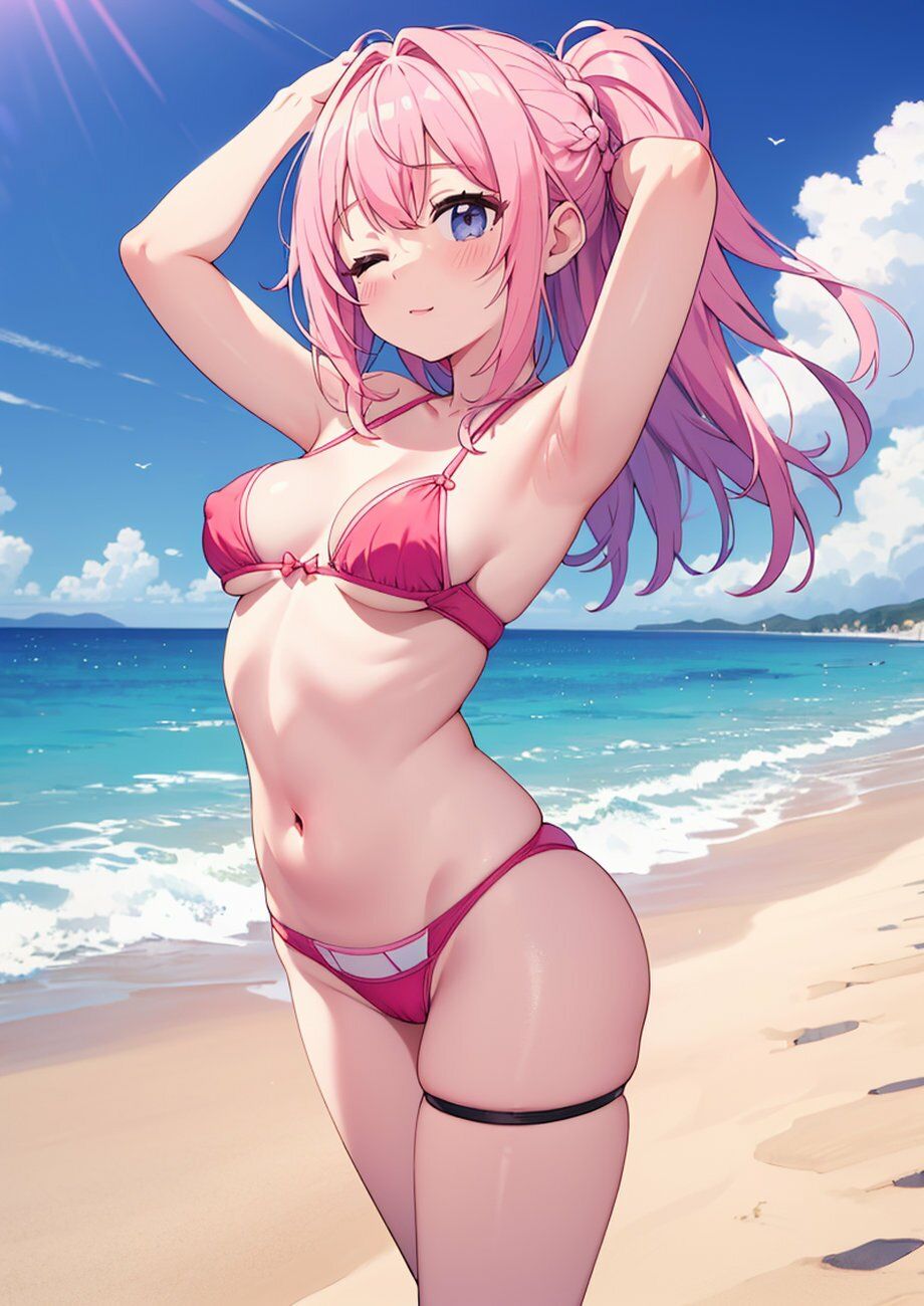 THE 100円払うので水着見せてくれませんかッ!?【ワンコインで可愛い女の子の水着調査ッ!Ver2.0】 - サンプル画像 2