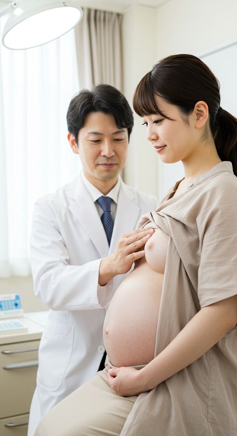 妊婦 定期健診は大切です - サンプル画像 1