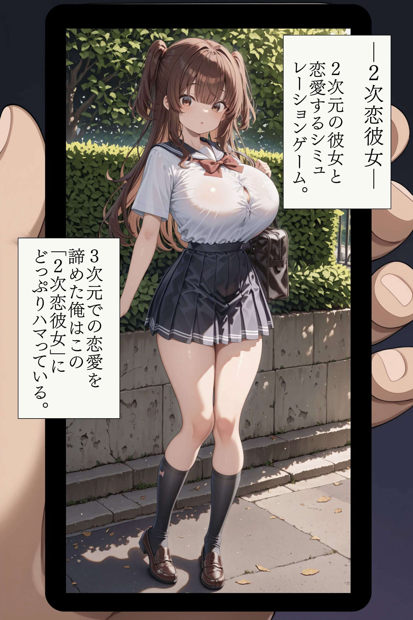 二次元に敗北するマゾ - サンプル画像 2