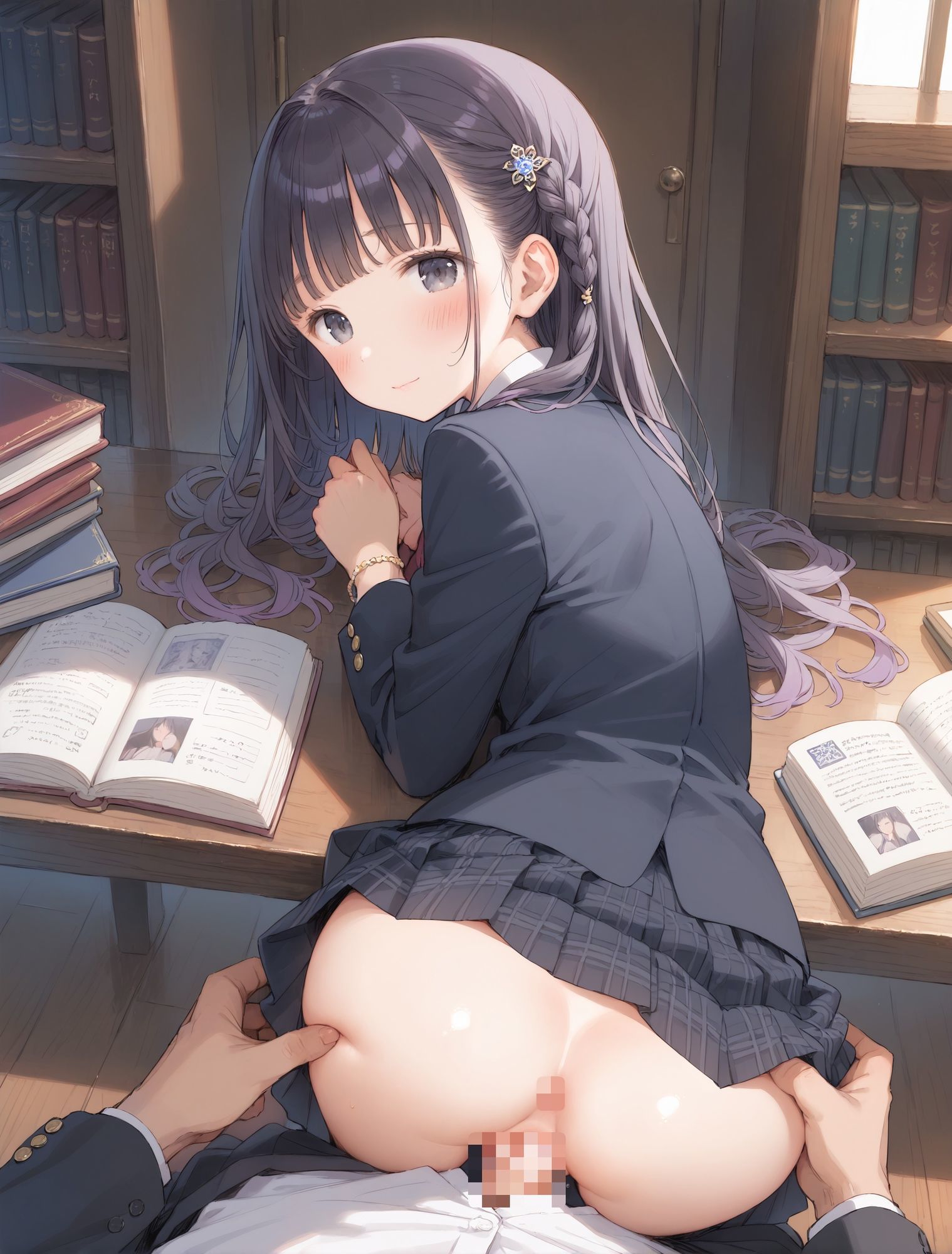 【280枚】放課後の教室でJK純愛セックス - サンプル画像 8