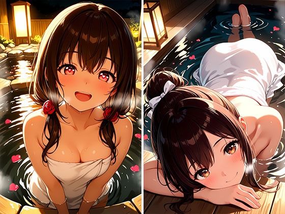 秘境温泉宿 秘密のえっちな混浴サービス Part2 - サンプル画像 2